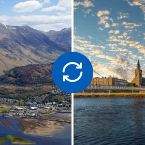 Fort William to Inverness or Inverness to Fort William
