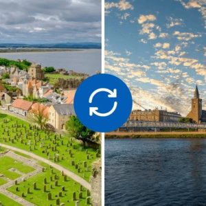 St Andrews to Inverness or Inverness to St Andrews