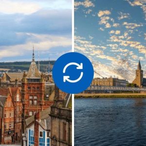 Dundee to Inverness or Inverness to Dundee