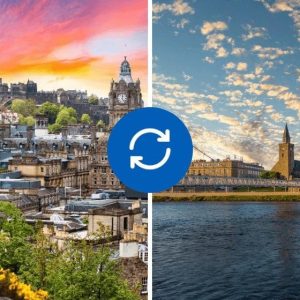 Edinburgh to Inverness or Inverness to Edinburgh