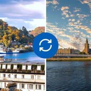 Oban to Inverness or Inverness to Oban